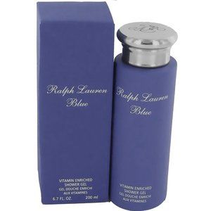 NEW Sealed Ralph Lauren Blue Shower Gel!  Larger 6.7 oz 200 ml Size